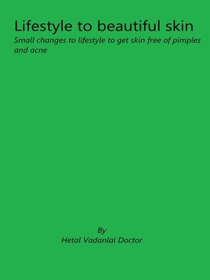 cover image of Lifestyle to Beautiful Skin